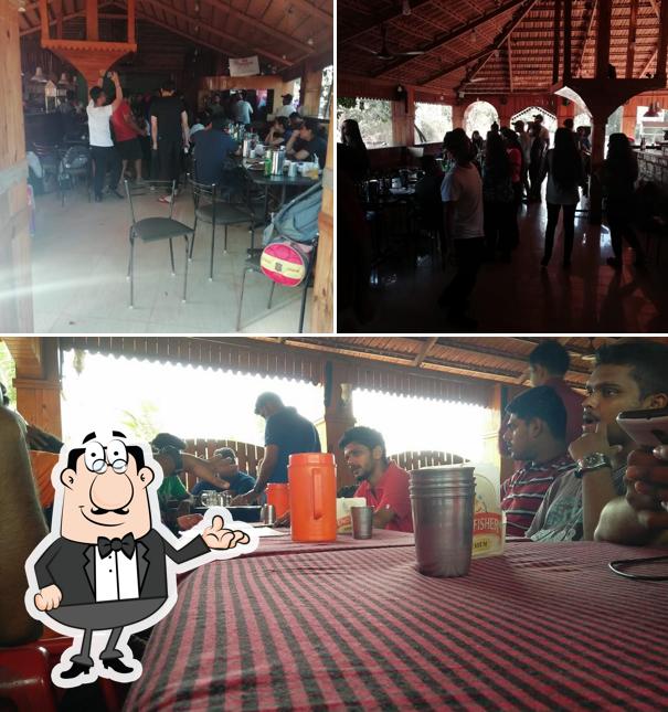 Take a seat at one of the tables at Camlin Scirocco Restaurant