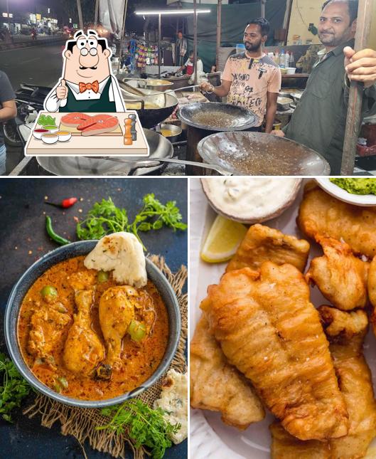 Fish and chips at Makhan Fish Corner