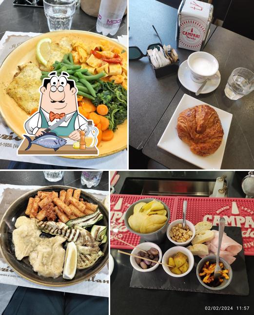 Salmone grigliato al BAR CAMPARI