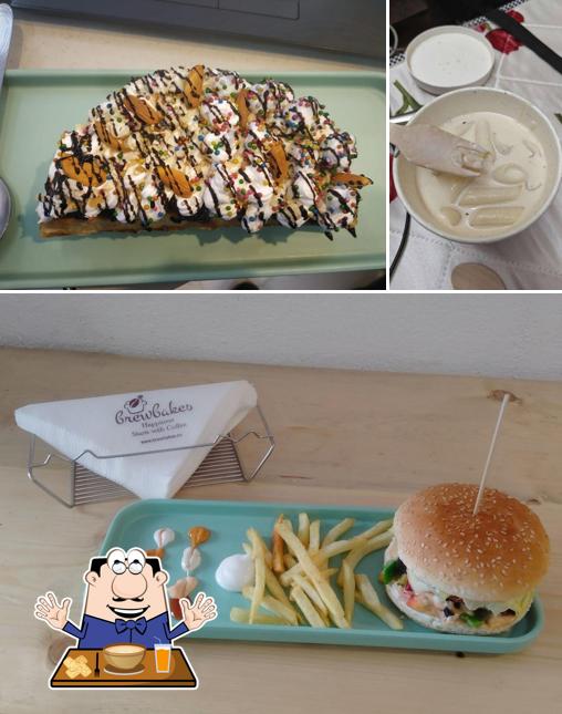 Clam chowder at Brewbakes café