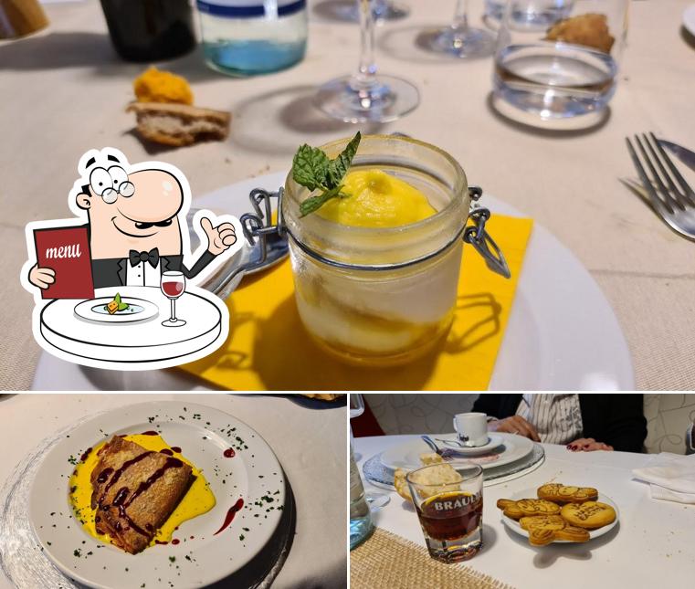 Platti al Ristorante Hotel La Rosa