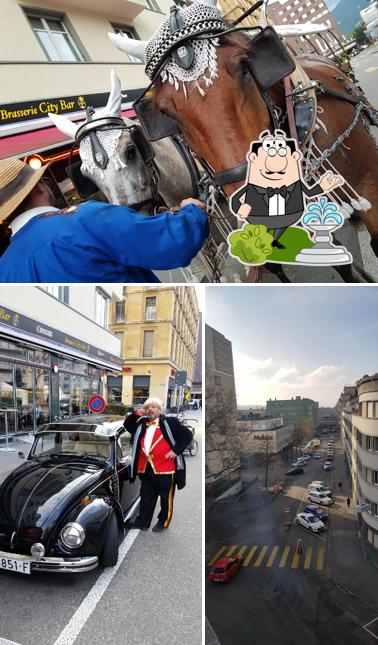 Gli esterni di City-Bar Brasserie