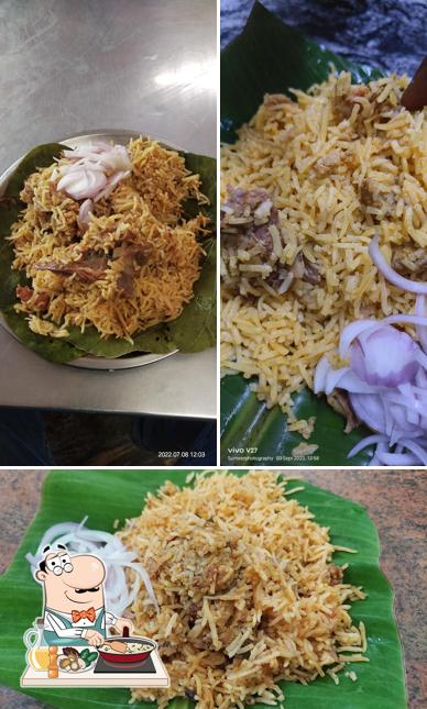 Fried rice at KR Beef Biryani