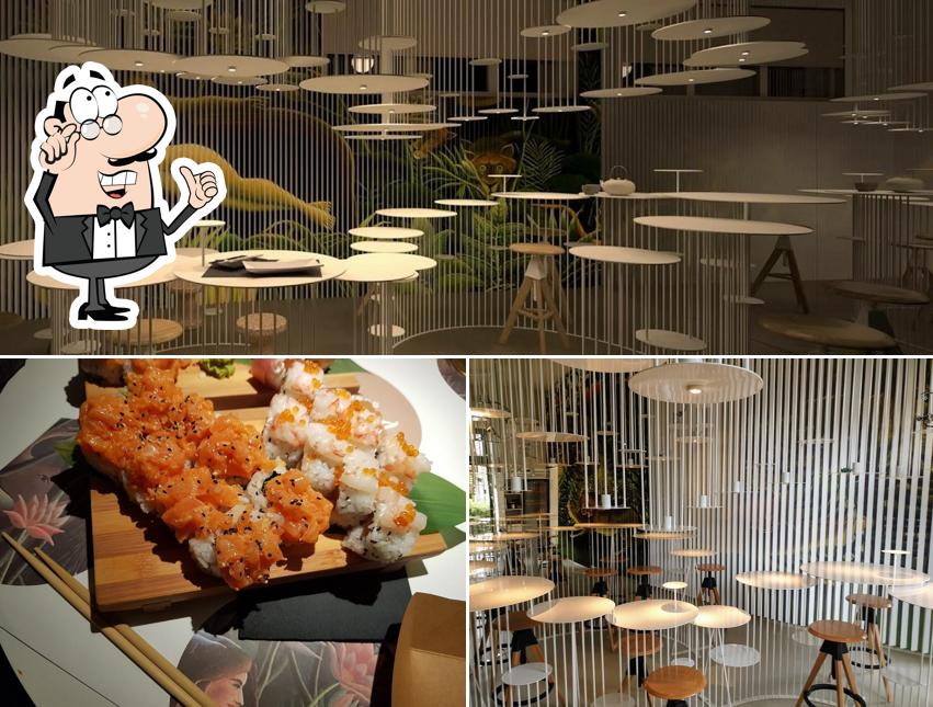 Dai un'occhiata agli interni di Rainbow Sushi 2.0