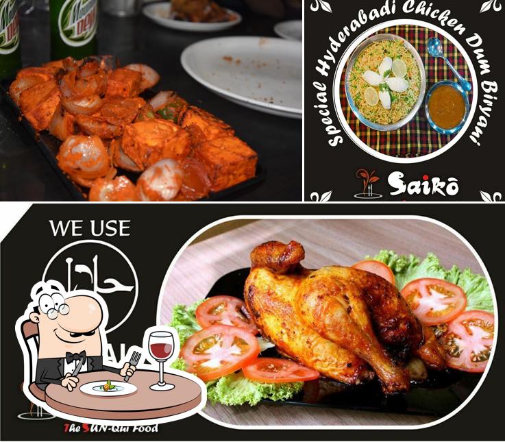 Meals at Saiko - The Sun qi Food