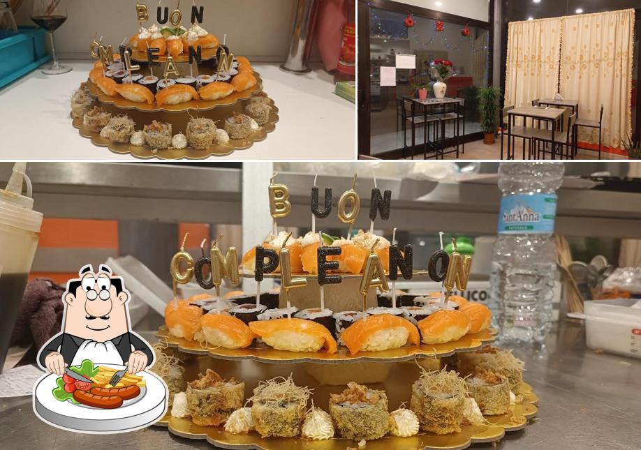 Platti al Sushi panda, Rosticceria cinese