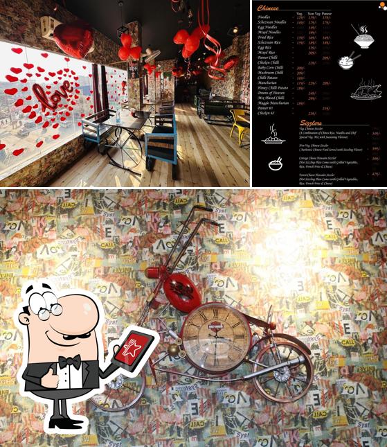 The exterior of Roof top cafe