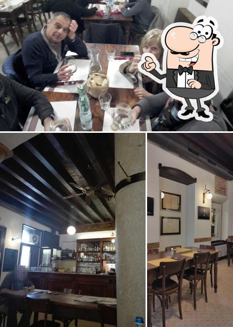 Dai un'occhiata agli interni di Osteria Due Spade