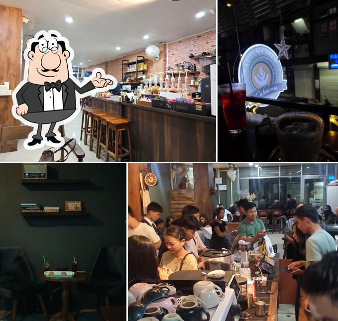 The interior of Autumn Brew Coffee