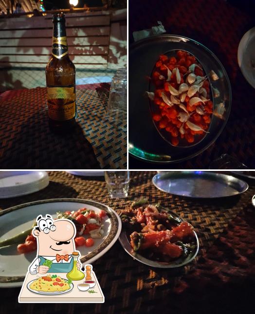 The restaurant's food and beer