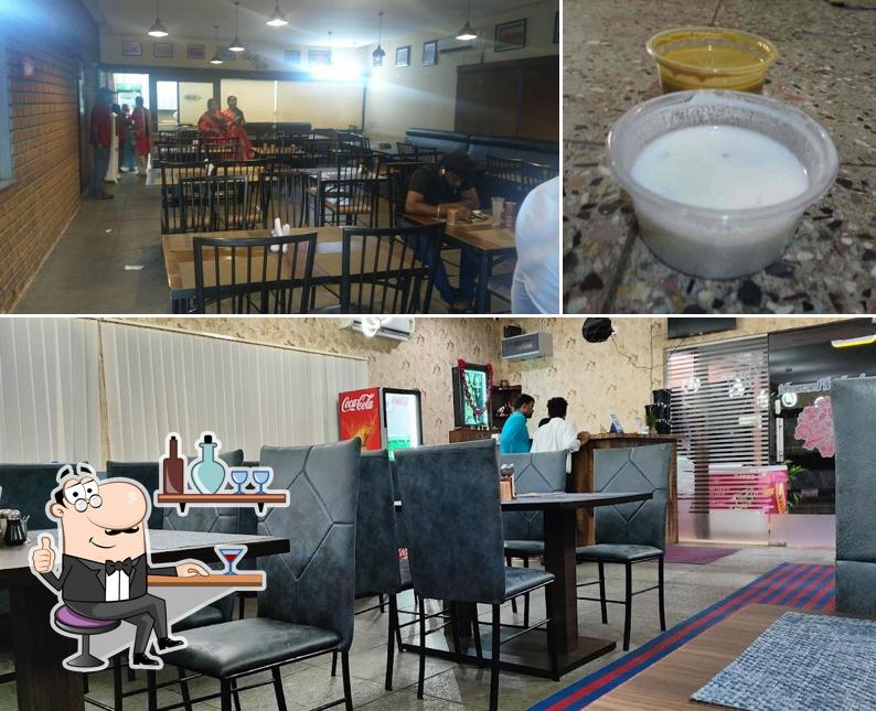 Among different things one can find interior and beverage at Hyderabadi Bawarchi - SLV GROUPS