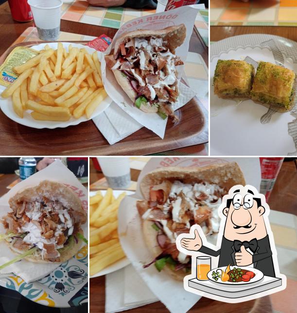 Panino con maiale stirato al Istanbul Ayasofia