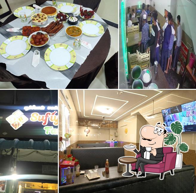 The interior of Sufiyan Fast Food