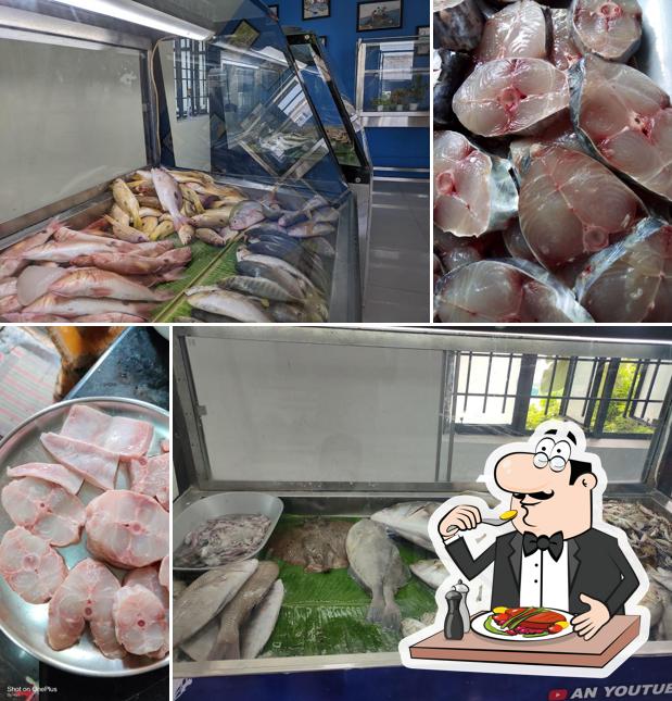 Meals at Ungal Meenavan AKM Sea Foods