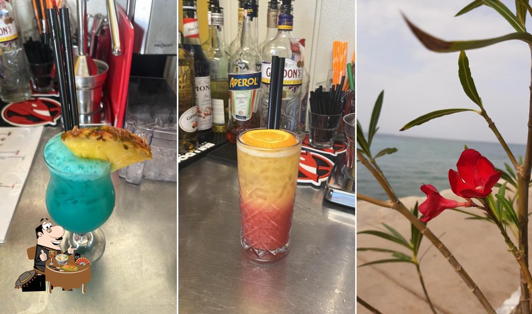 Platti al Beach bar Honey