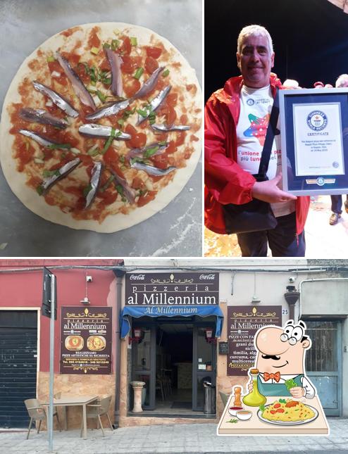 La foto della cibo e interni di PIZZERIA Al MILLENNIUM