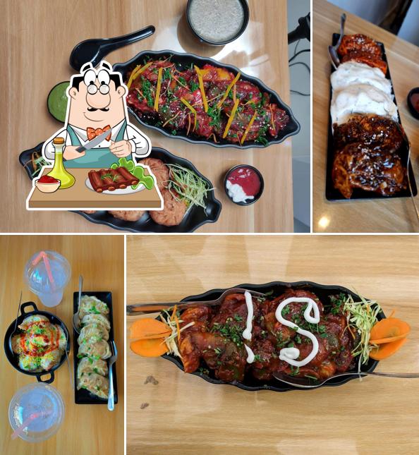 Baby back ribs at Momo Hunt