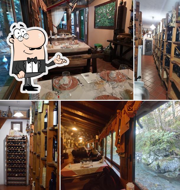 Gli interni di Ristorante Al Vecchio Mulino