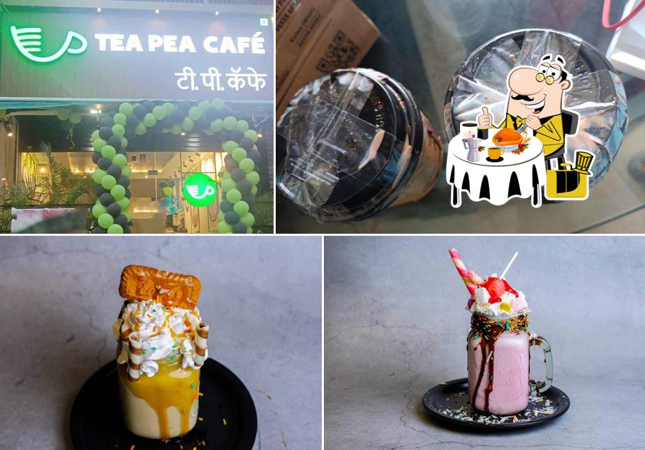 Food at Tea Pea Café Best Cafe in Kandivali