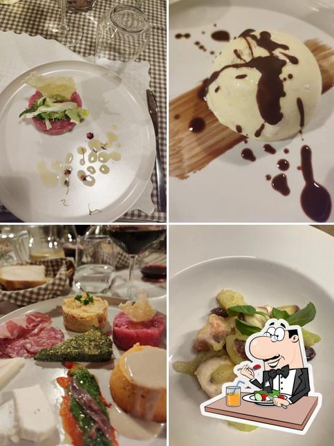 Mousse al cioccolato al Trattoria Montestregone