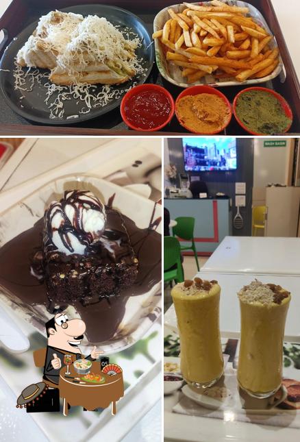Chocolate mousse at Crazyy Delight Cafe