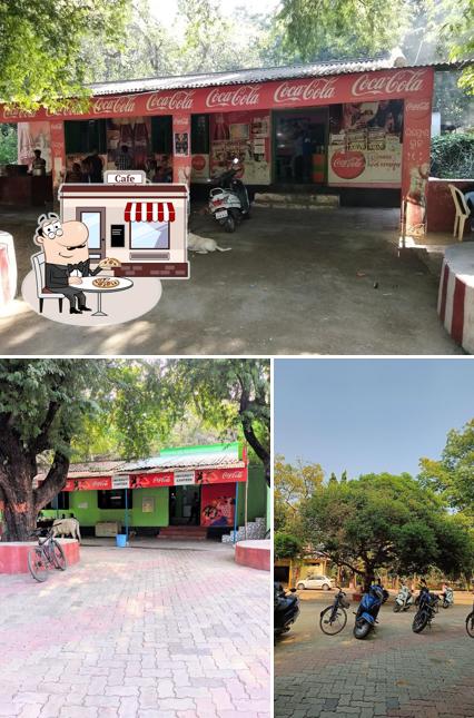 The exterior of Central Canteen, Sambalpur University
