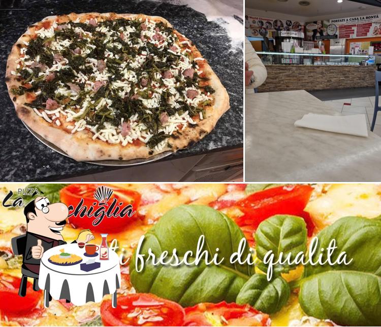 Piatto di formaggi al Pizzeria La Conchiglia