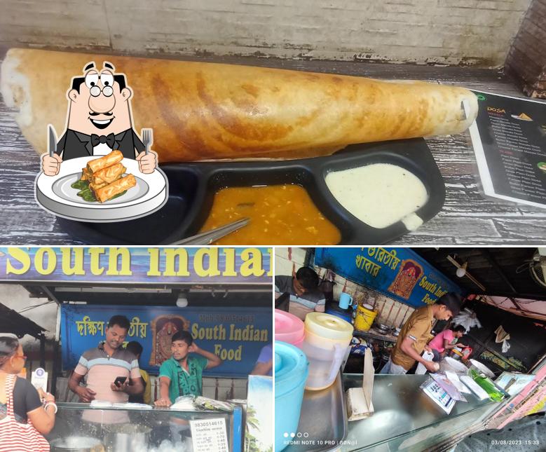 Spring rolls at South Indian Fast Food