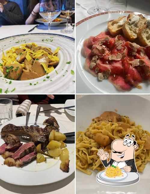 Spaghetti alla carbonara al Trattoria Il Torchietto - Cucina emiliana