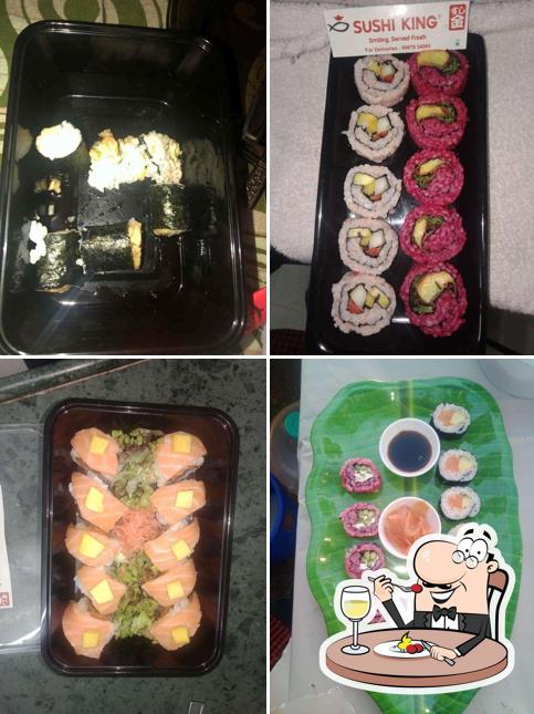 Food at Sushi King