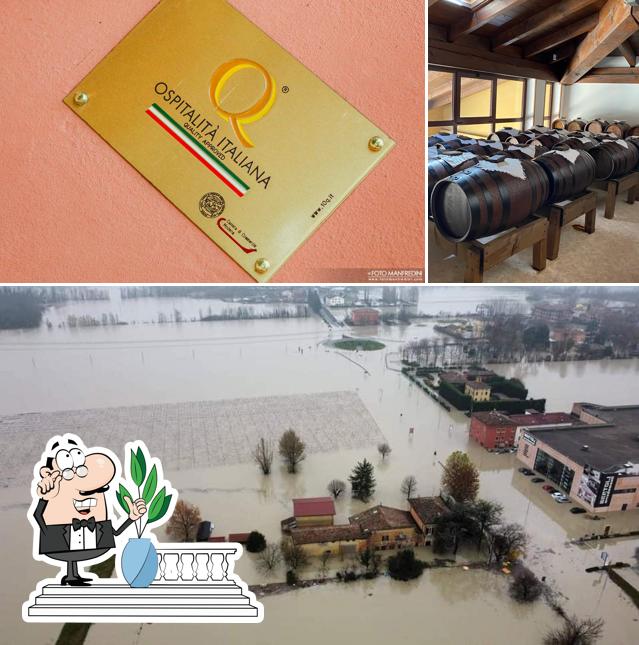 Gli esterni di La Quercia di Rosa Cucina Tipica Modenese dal 1988