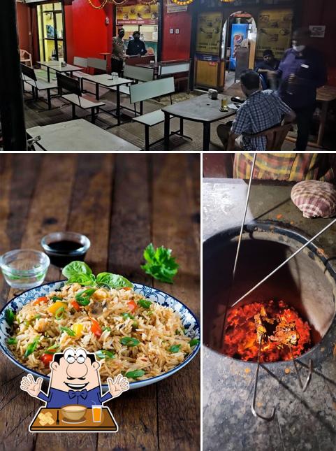 The picture of food and interior at Camilo's Bar And Restaurant
