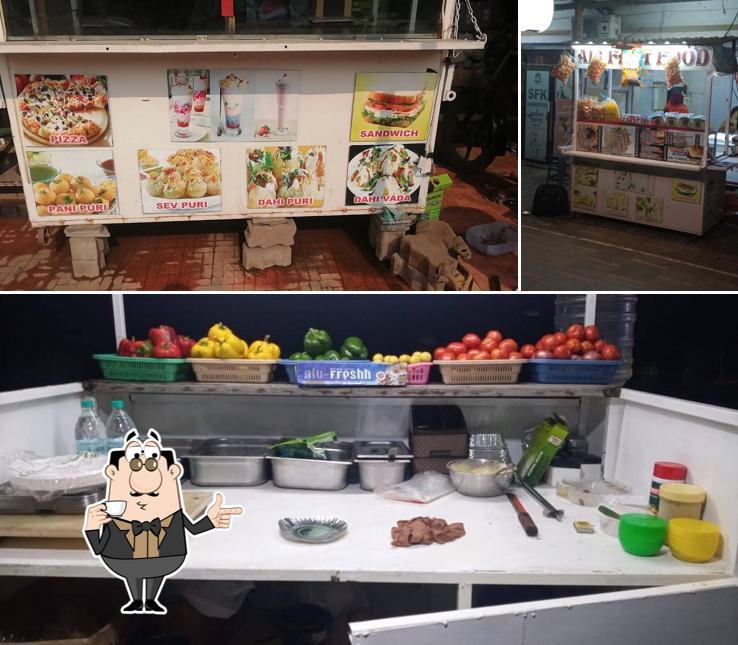 Enjoy a beverage at Ali Fast Food