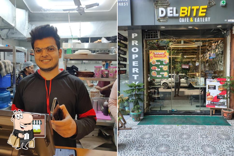 The exterior of Delbite Cafe and Eatery