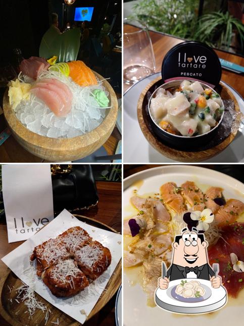 Ravioli cinesi al I Love Tartare ( Fish Bar)