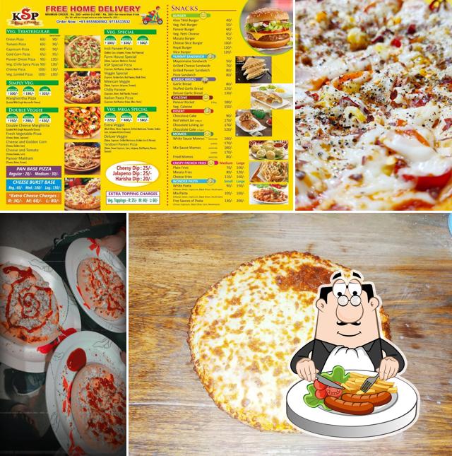 Food at KSP PIZZA