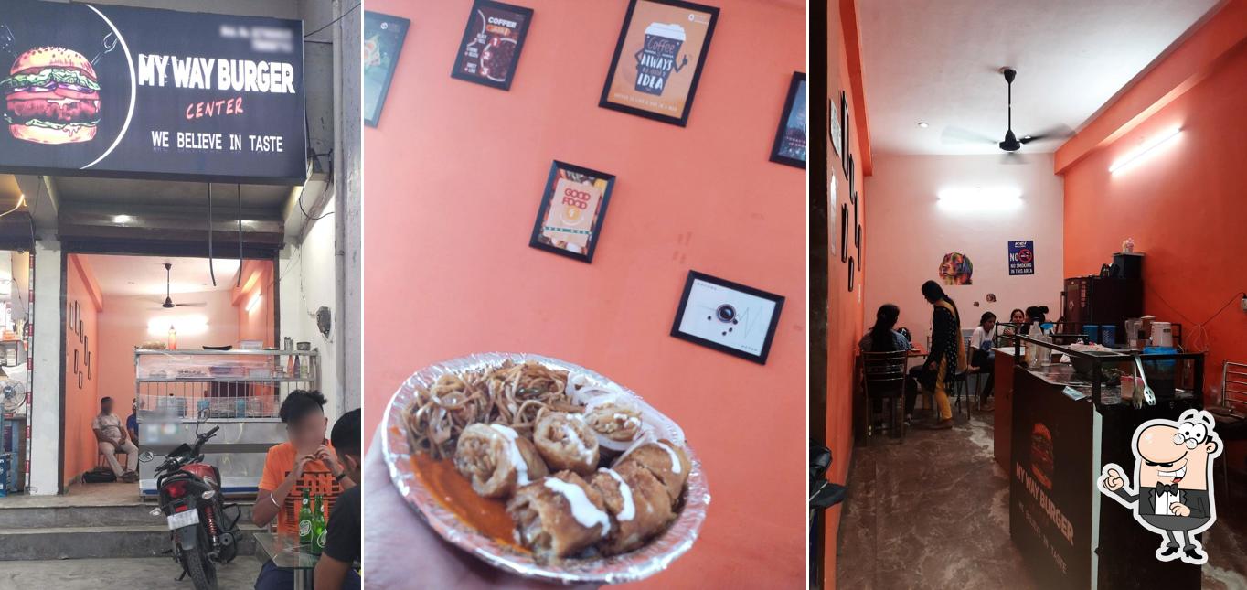 The interior of MY WAY BURGER CENTER