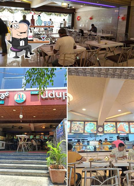 The interior of New Udupi Grand