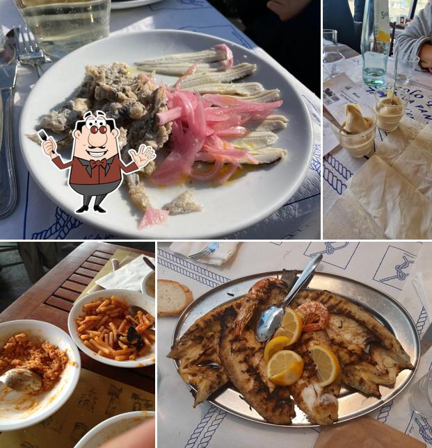 Cibo al Ristorante La Pantofla Circolo Pescatori