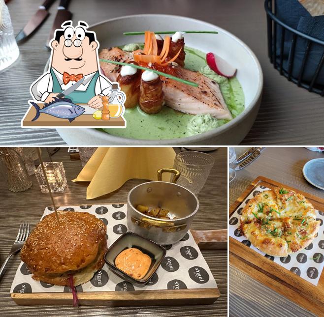 Salmone grigliato al Restaurant s'nani