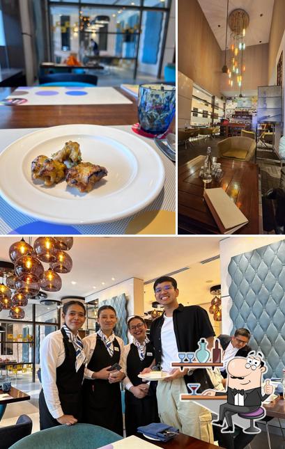 The interior of Square