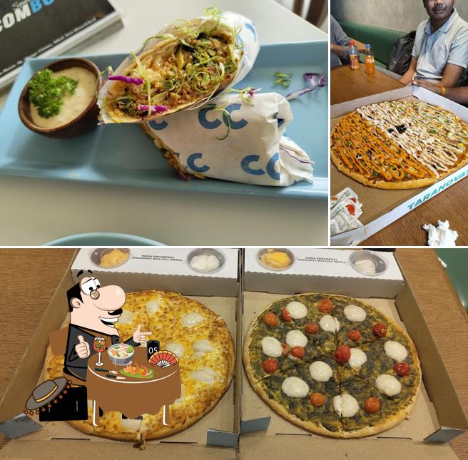 Food at Taranovas Pizza