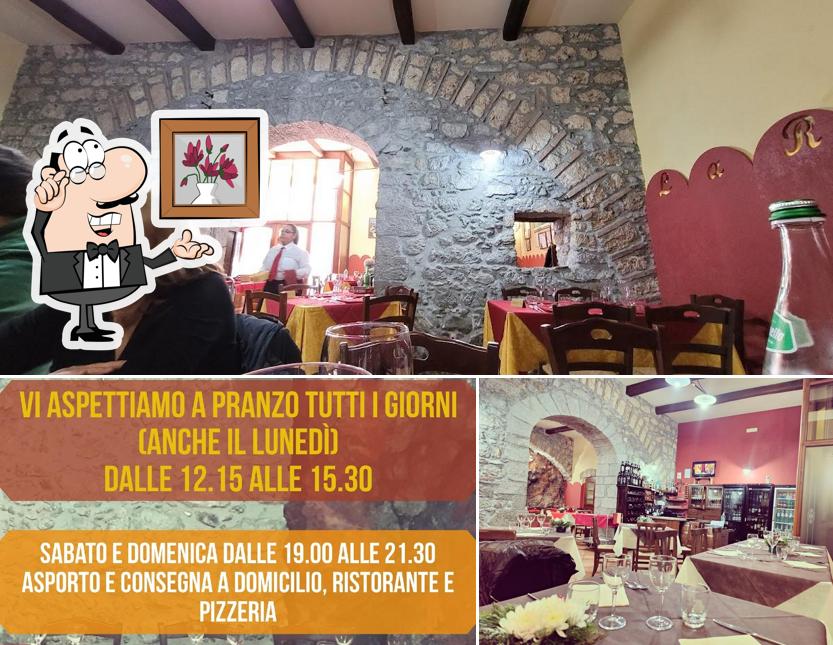 Dai un'occhiata agli interni di Trattoria La Roccia