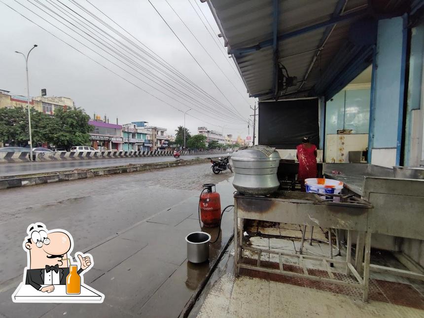 Enjoy a beverage at Anandhi Idly Kadai, Selaiyur