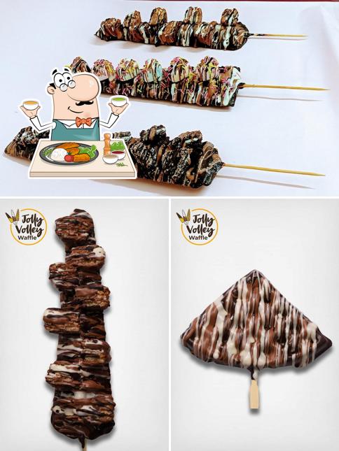 Meals at Jolly Volley Waffle