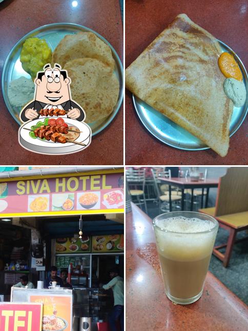 Food at Siva Hotel Suriyanelli