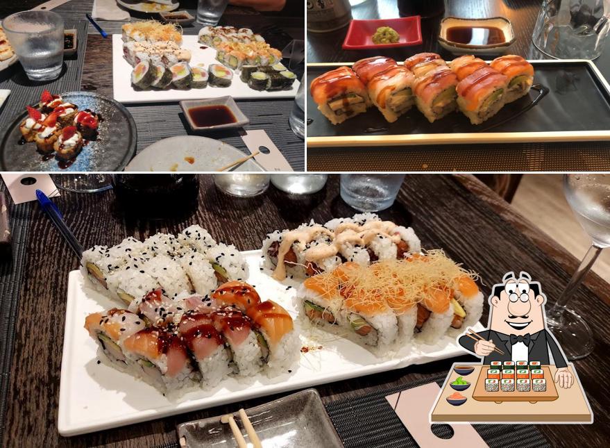 Ordina le varie opzioni di sushi