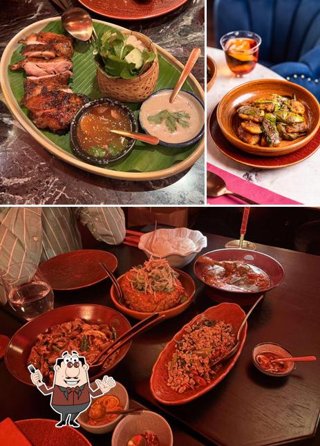 The photo of BANNG’s food and interior