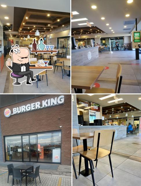Dai un'occhiata agli interni di Burger King