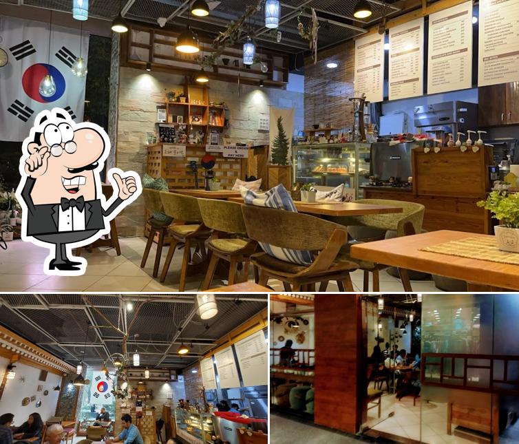 The interior of L-Brewing Cafe